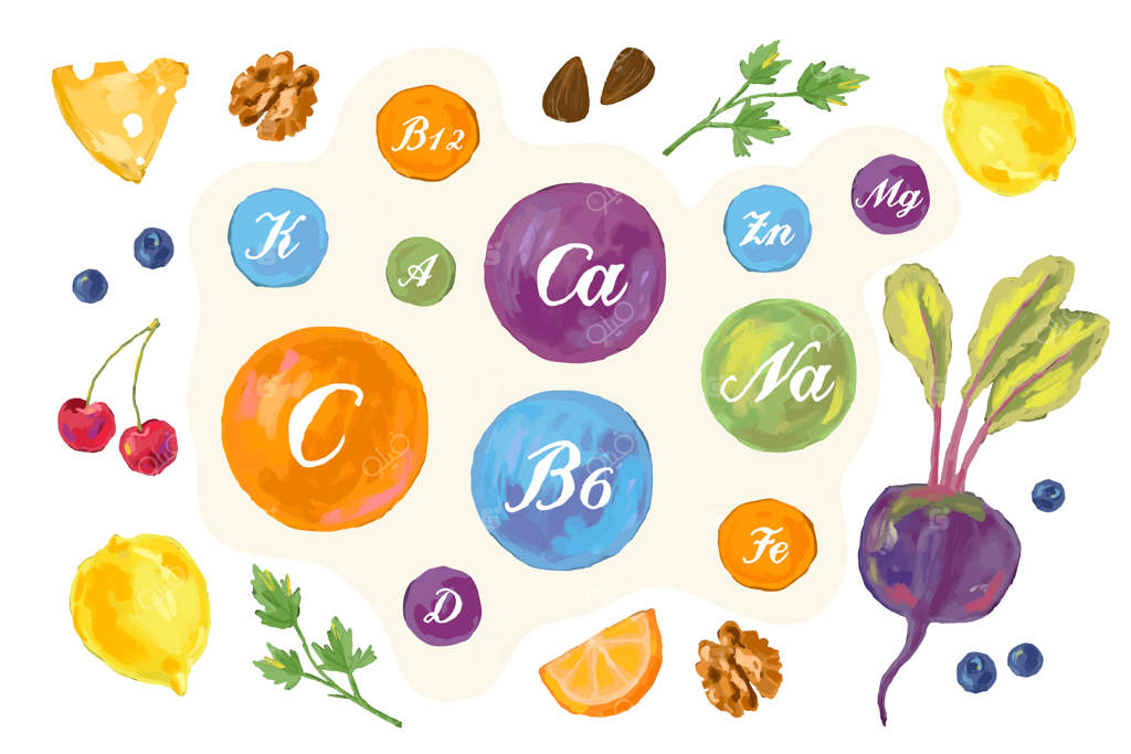 ترکیب ضروری ویتامین‌ها و مواد معدنی