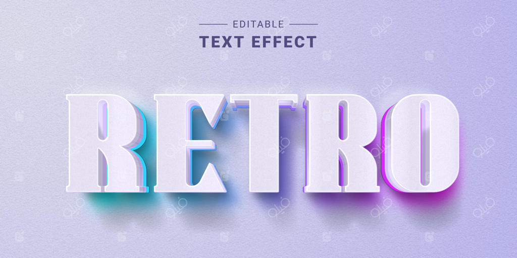 تولید کننده افکت‌های سه‌بعدی شگفت‌انگیز برای متن