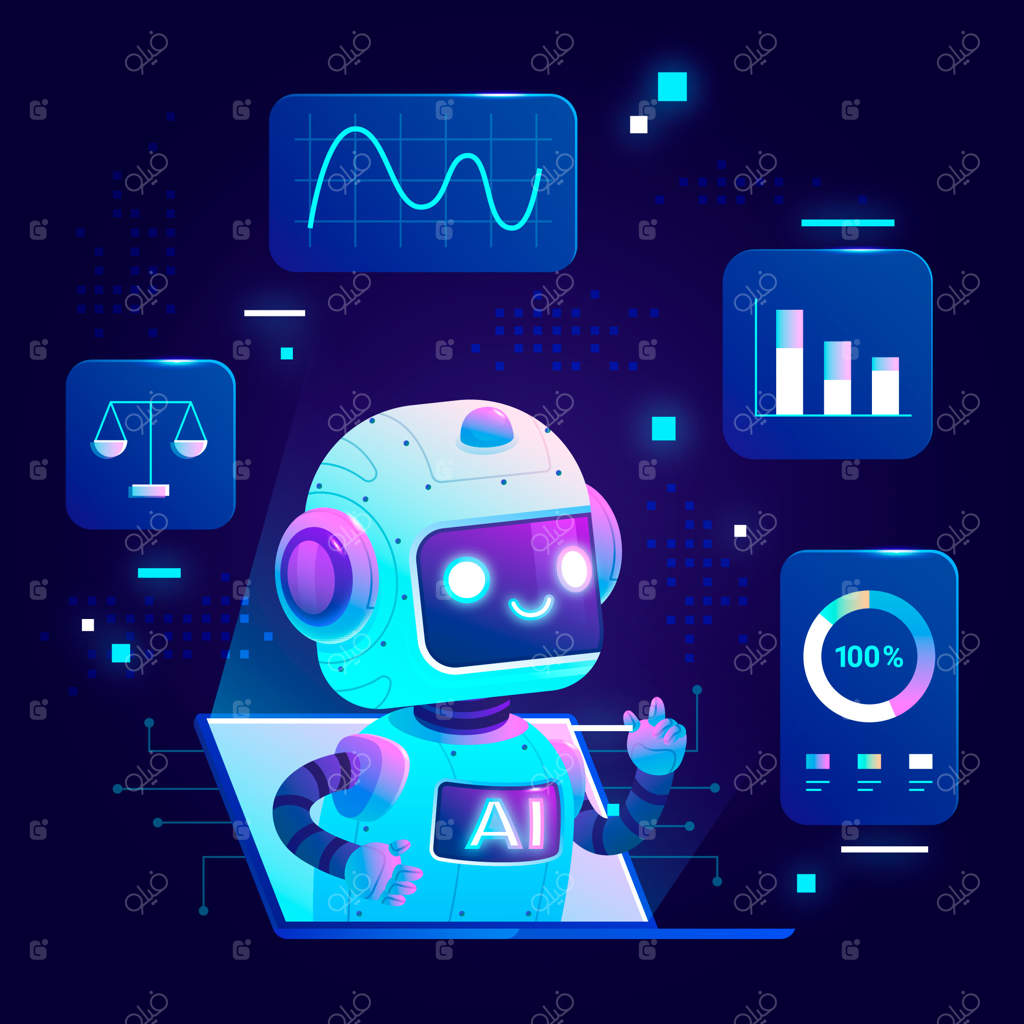 ربات هوشمند با المان‌های دیجیتال