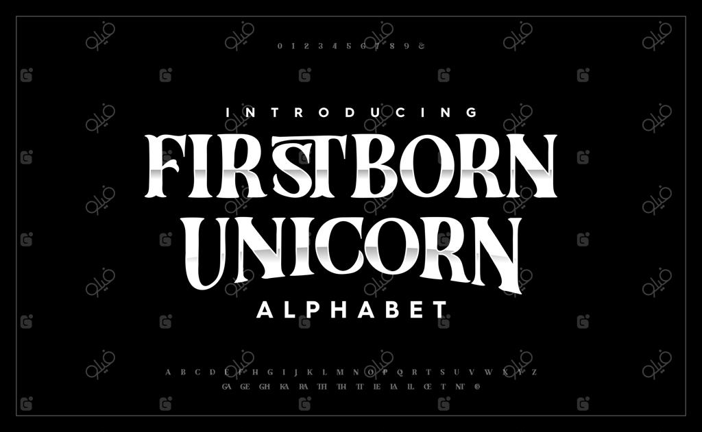 فونت مدرن گوتیک بولد - سبک شهری حروف‌چینی برای گروه‌های موسیقی و برندهای متال و گرانژ