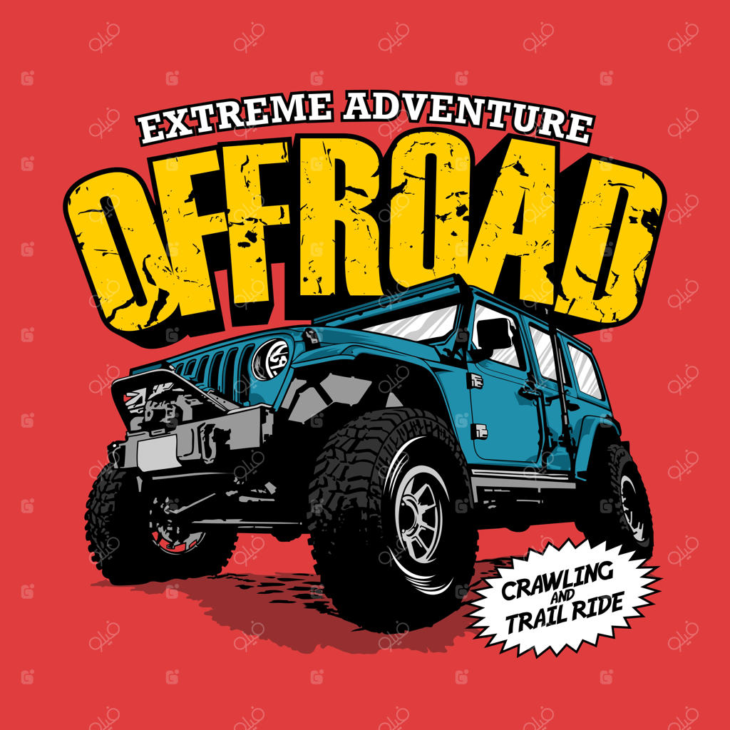 طرح گرافیکی ماجراجویی آفرود