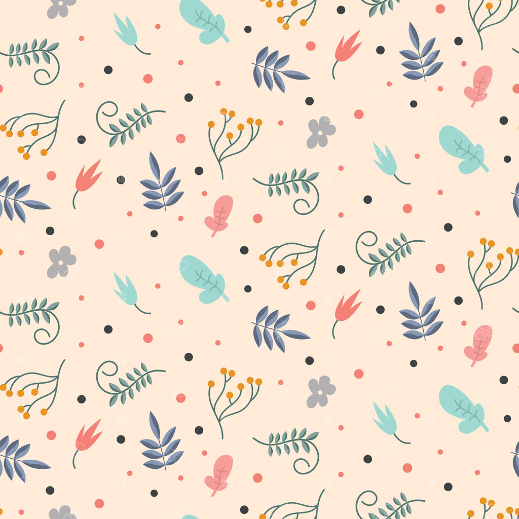 طرح گلدار رنگارنگ