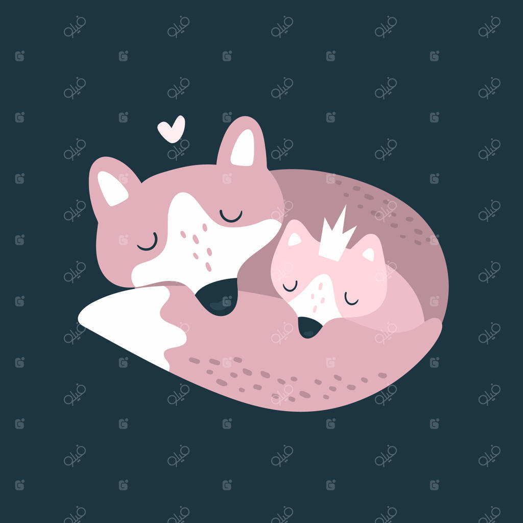 خانواده روباه‌های بامزه