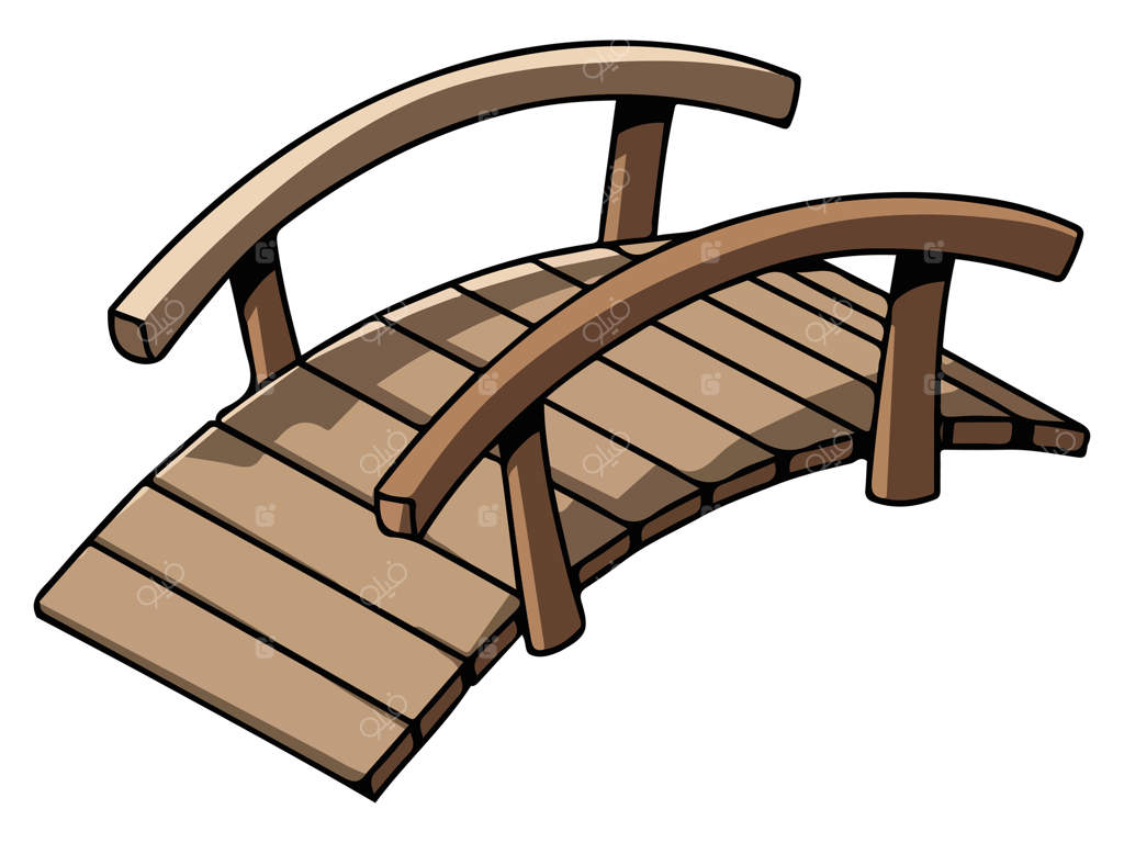 شمایل پل باغ - ایزومتریک