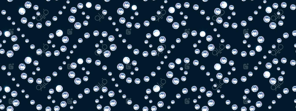 پترن بی‌نقص از الماس‌های واقع‌گرایانه روی زمینه‌ی مشکی. طراحی جواهرات با تراش‌های درخشان. بنر، پوستر، کارت هدیه، قالب دعوتنامه.