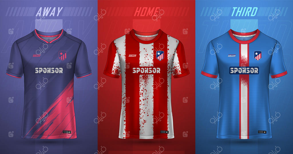 مجموعه‌ای برتر از پیراهن‌های فوتبال