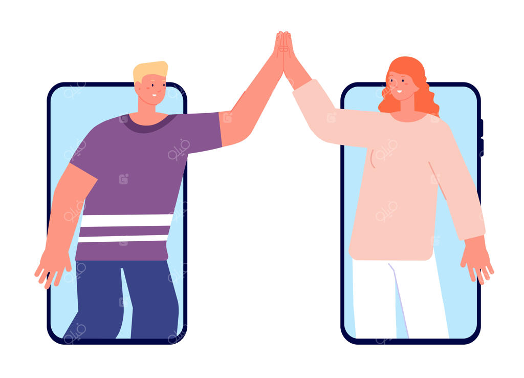 دست‌دادن و احوال‌پرسی آنلاین: دوستی و ارتباط از دور در چت‌های پیام‌رسانی