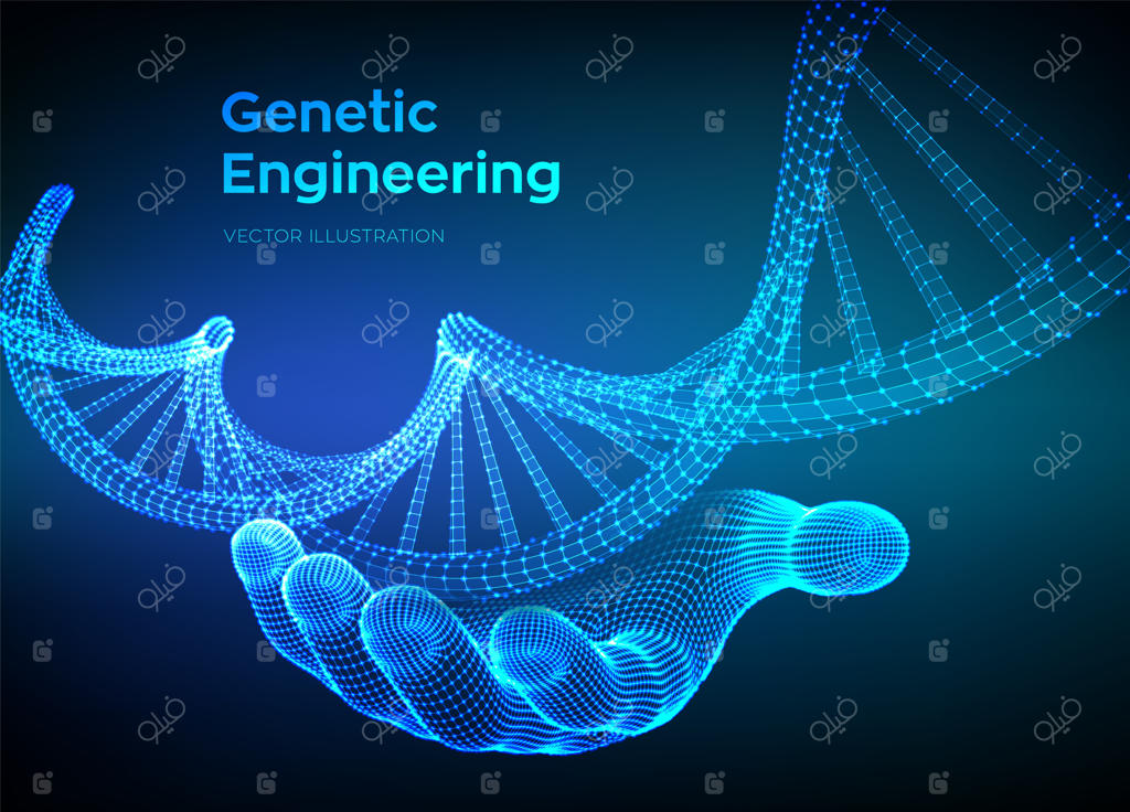 توالی کد دی‌ان‌ای در دست