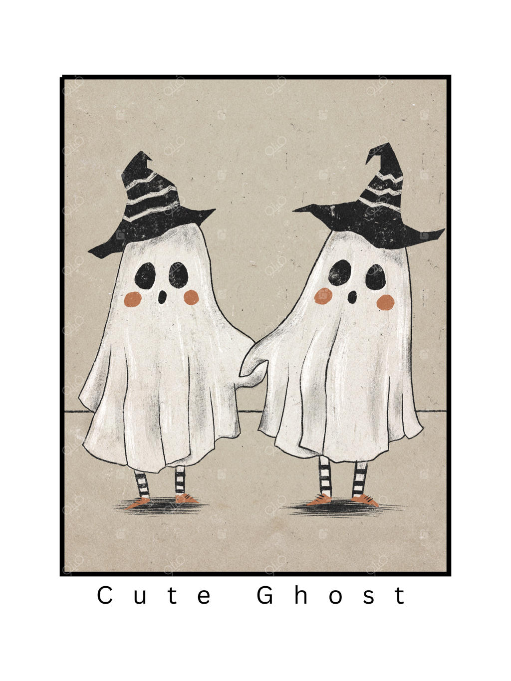 طرح جدید وکتور گرافیکی تیشرت هالووین برای تیشرت‌های مشکی