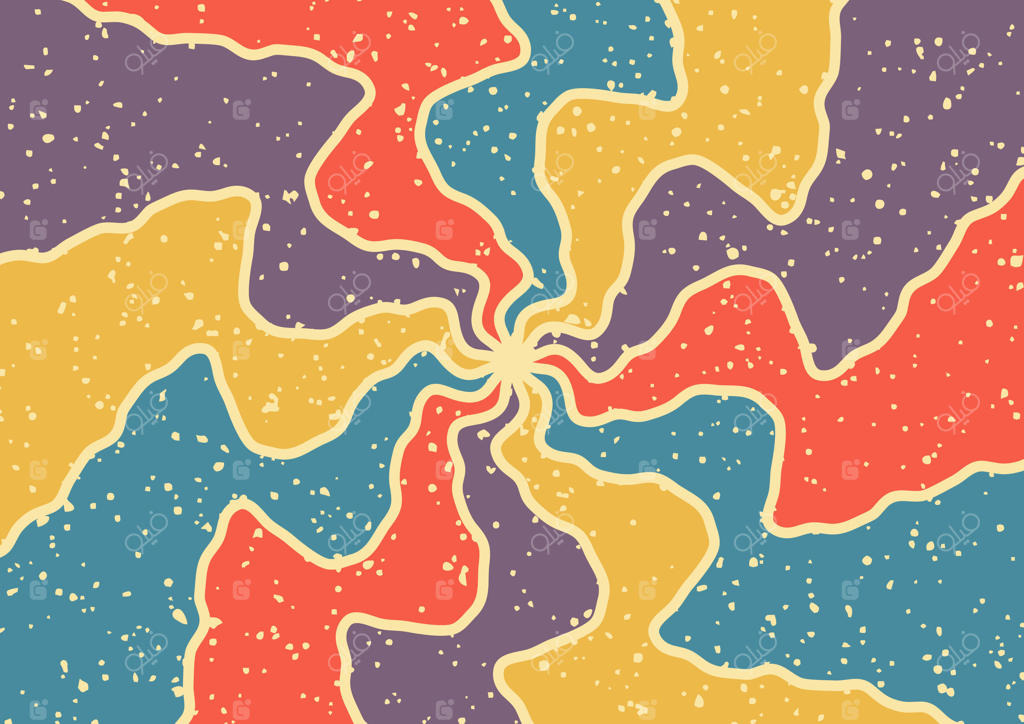 پس‌زمینه با سبک قدیمی و رترو همراه با بافت کهنه و قدیمی