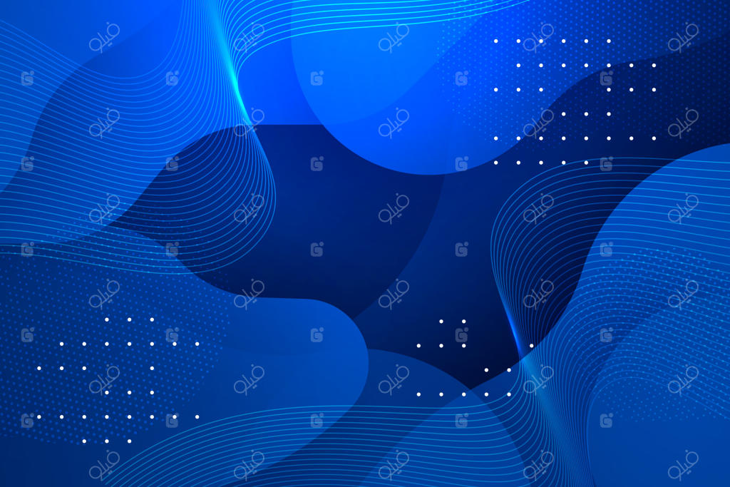 پس‌زمینه انتزاعی آبی کلاسیک