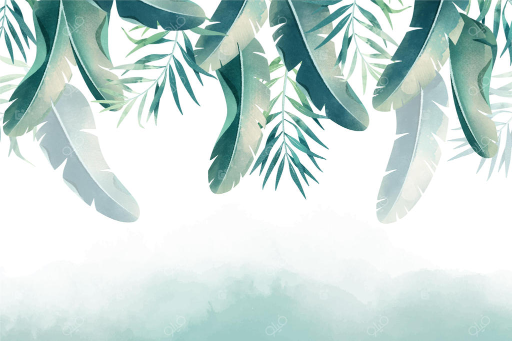 کاغذ دیواری با طرح گرمسیری