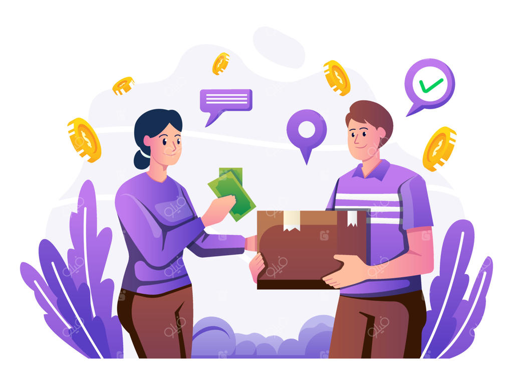 تصویرسازی پرداخت در محل