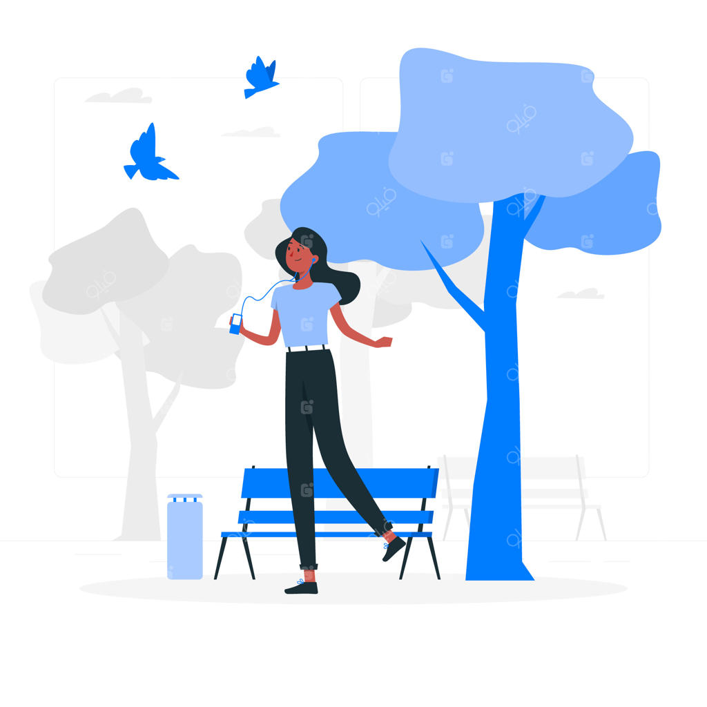 طرح مفهومی: یک روز در پارک