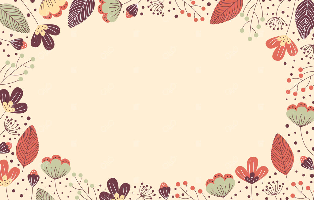 زمینه گل‌دار بهاری