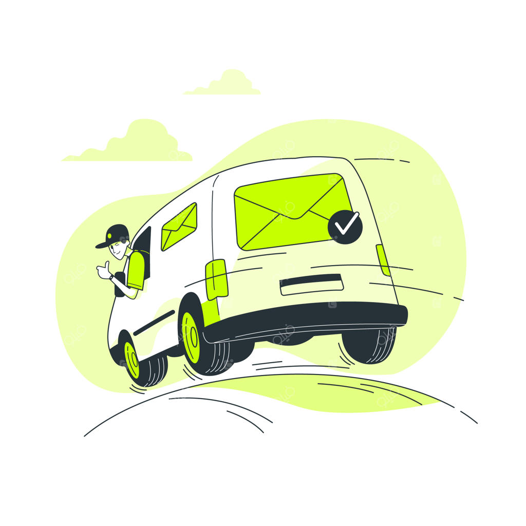 تصویر مفهومی ارسال ایمیل