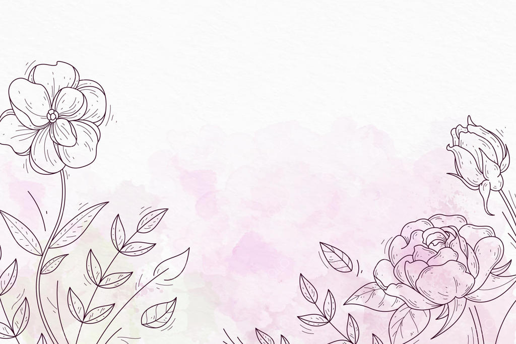 پس‌زمینه پاستلی پودری با المان‌های طراحی دستی