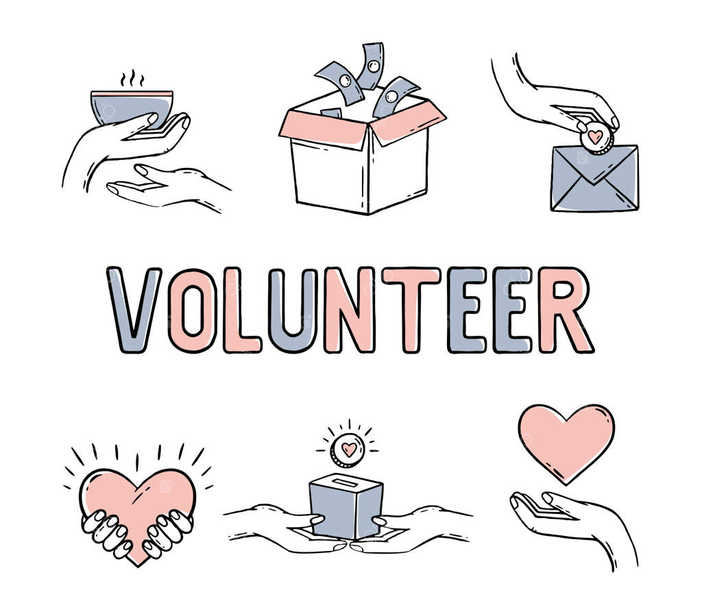 کمک خیریه برای سلامت: تصویرسازی وکتور از قلب‌هایی در دستان فرد