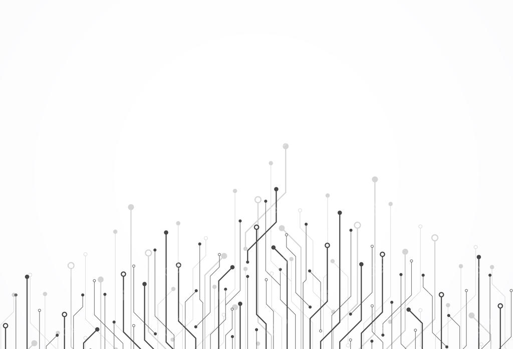 پس‌زمینه انتزاعی دیجیتال با بافت مدار الکترونیکی و مادربرد