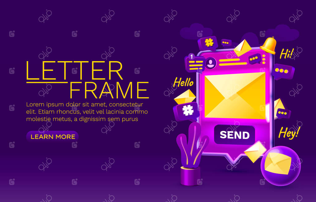 صفحه نمایش موبایل: فناوری وکتور چت و پیامک