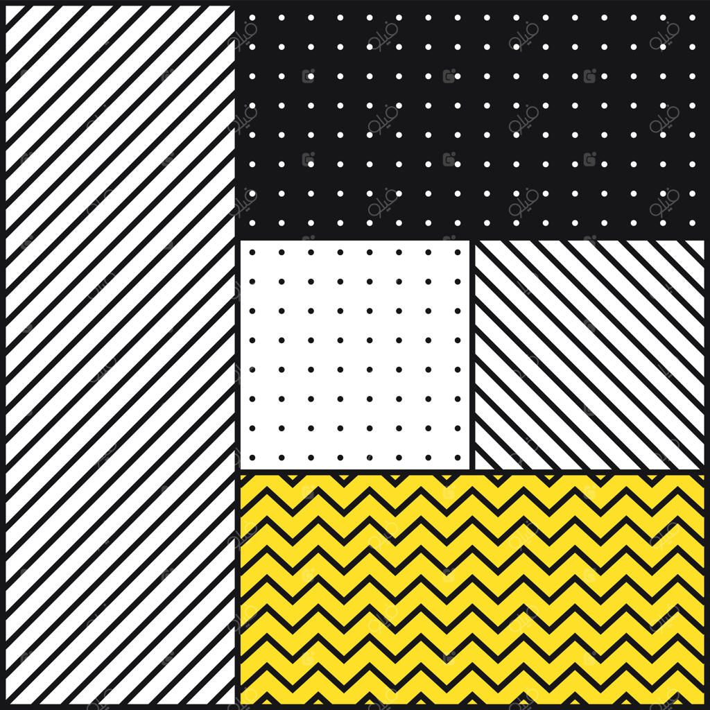 پس‌زمینه جشنواره‌ای به سبک نئو ممفیس: کاغذ دیواری رنگارنگ و تزئینی با بلوک‌های ساده و قابل ویرایش، چاپ دیجیتال روشن و مثبت در رنگ‌های اس‌ام‌وای‌کی