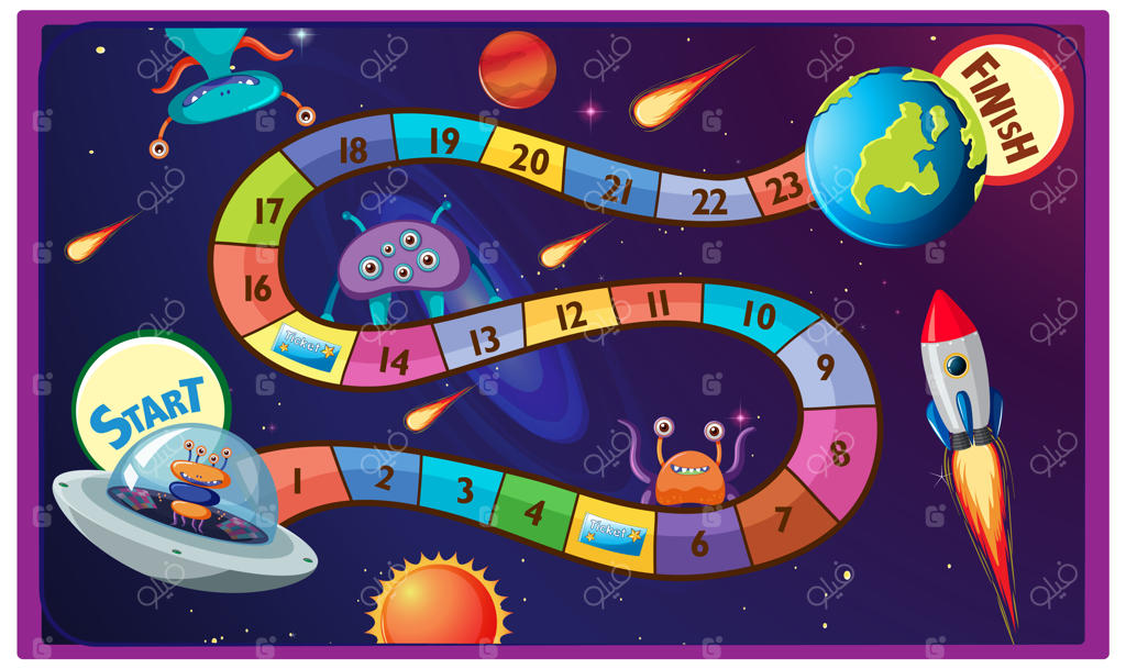 طراحی بازی با تم فضایی