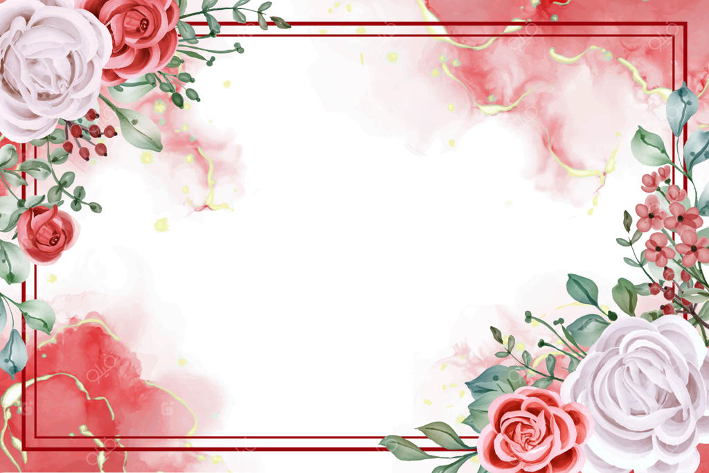 پس‌زمینه‌ چیدمان گل‌ رز سفید و شیک