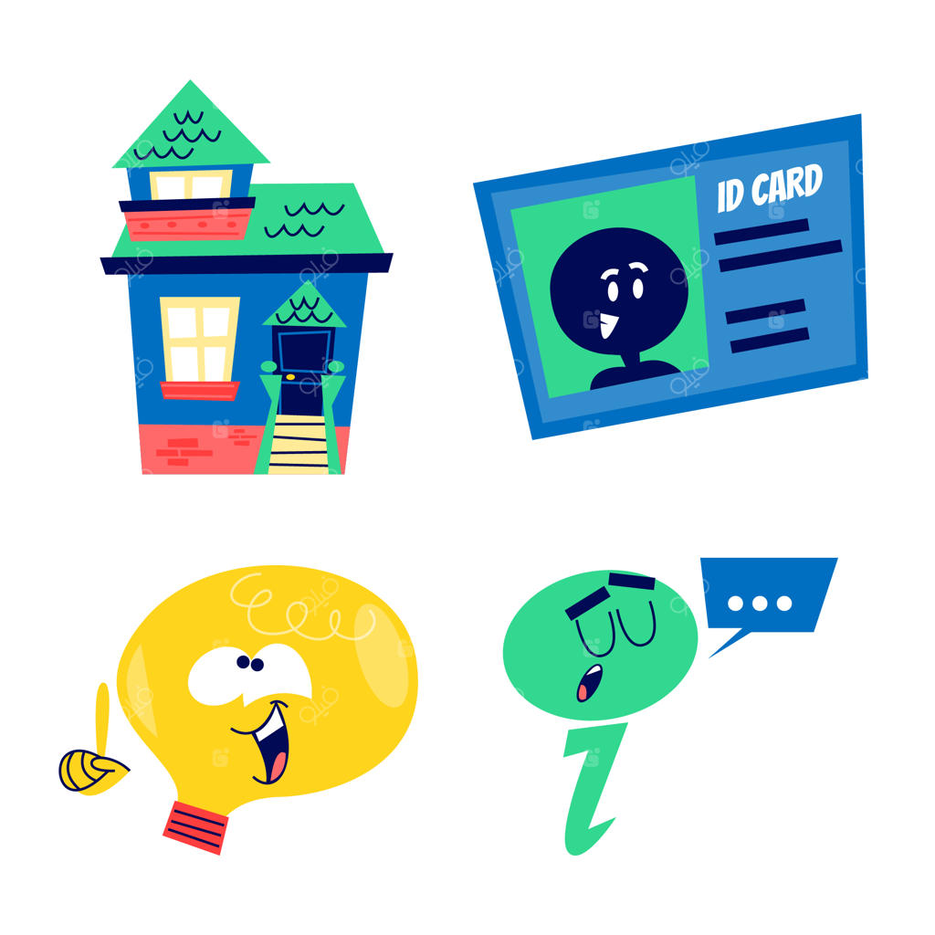 برچسب‌های ضروری کارتونی کلاسیک