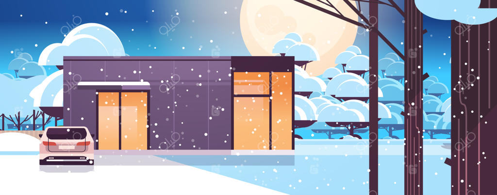 خانه مدرن از پانل‌های ساندویچی با پنجره‌های پانورامیک ساخت خانه‌ای سازگار با محیط زیست خانه‌های مدولار