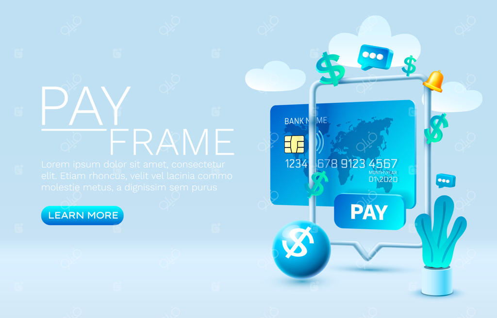 خدمات پرداخت موبایل: فناوری نمایش مالی در صفحه‌نمایش گوشی هوشمند وکتور گوشی همراه