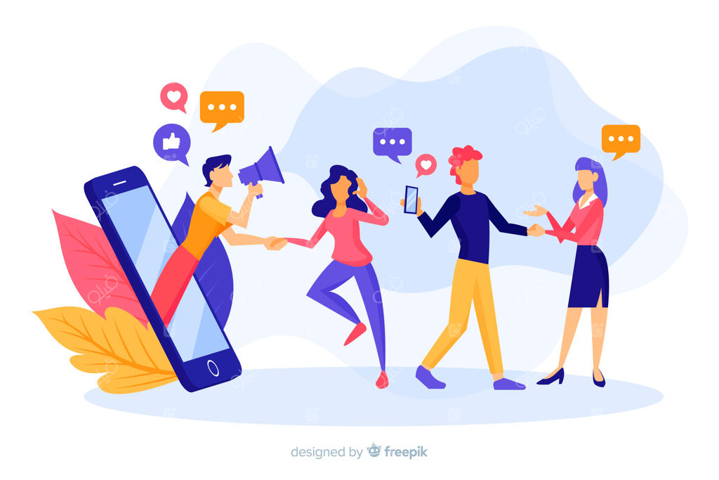 طرح "معرفی یک دوست" با تصویر افراد دست‌کشیده شده