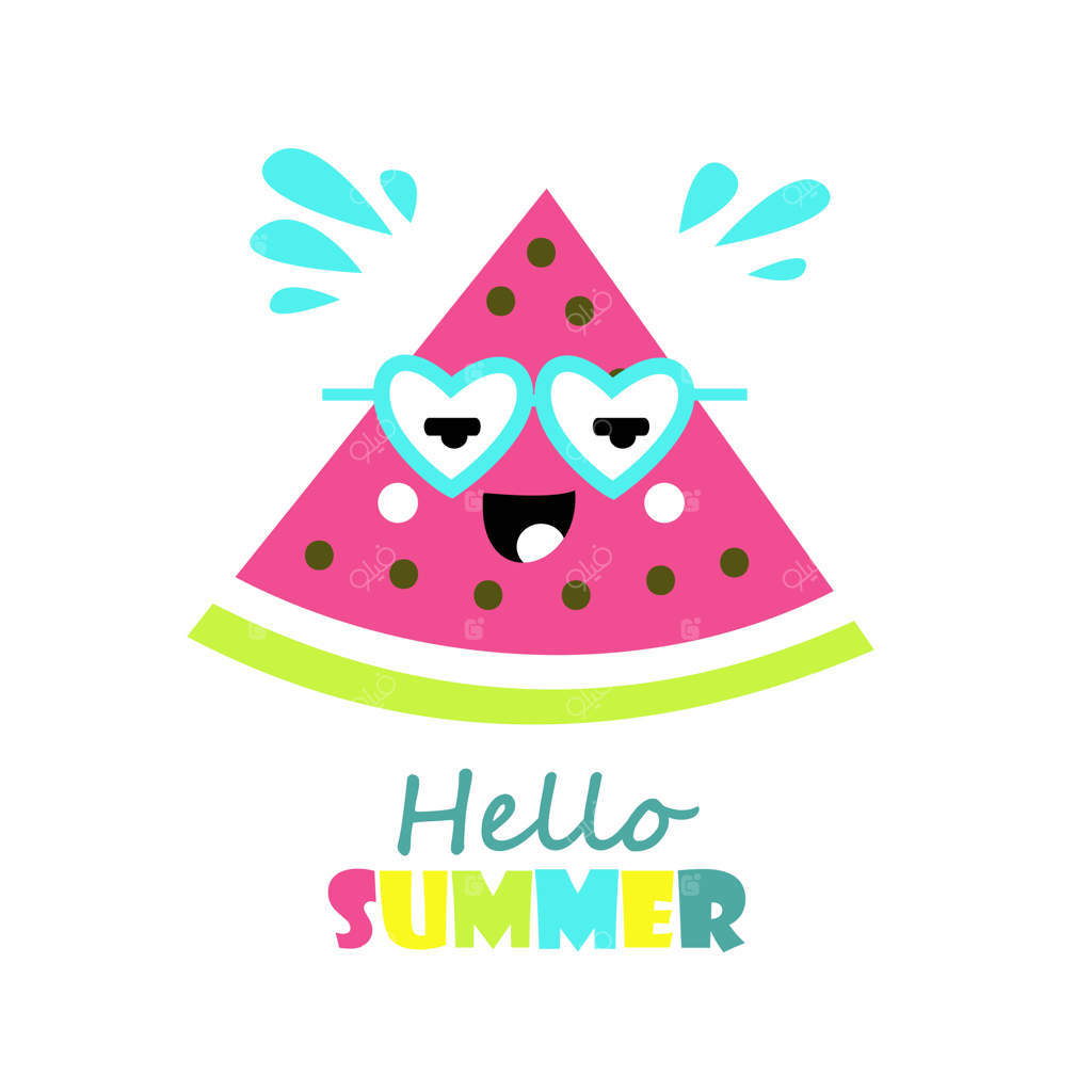 کارتون تابستان شیرین: هندوانه بامزه با عینک