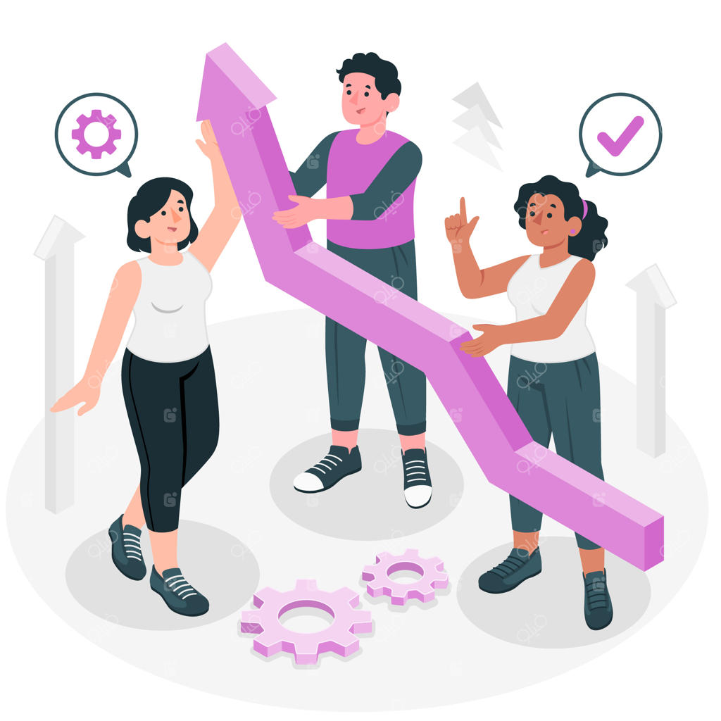 تصویر مفهومی نگه‌داشتن تیر و کمان