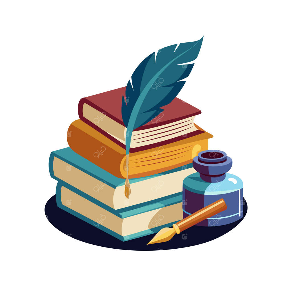 تصویرسازی کتاب‌ها به سبک طراحی تخت