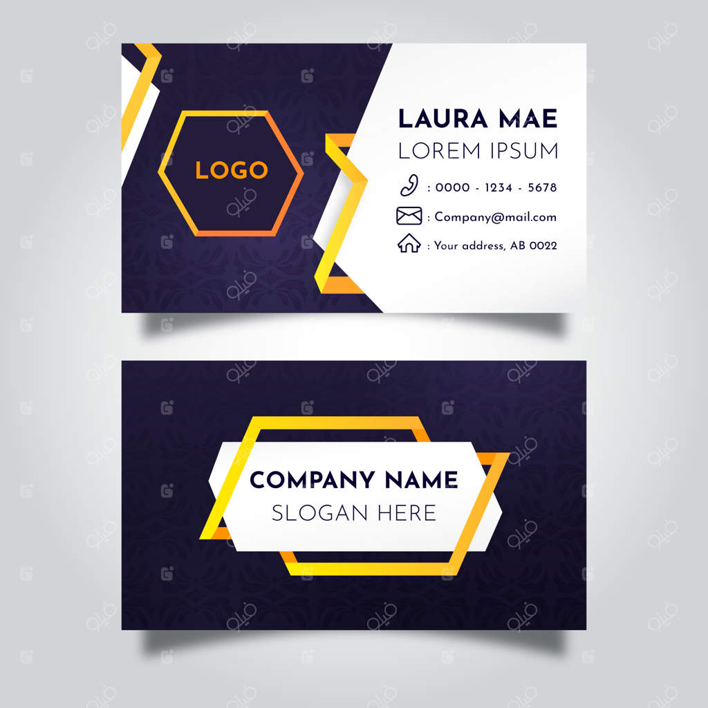 قالب کارت ویزیت لوکس