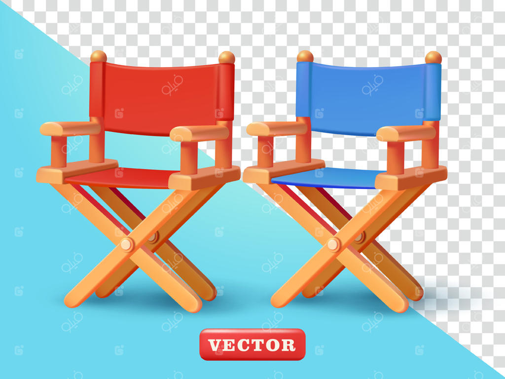 صندلی‌های تاشو فضای باز، سه‌بعدی: مناسب برای عناصر طراحی