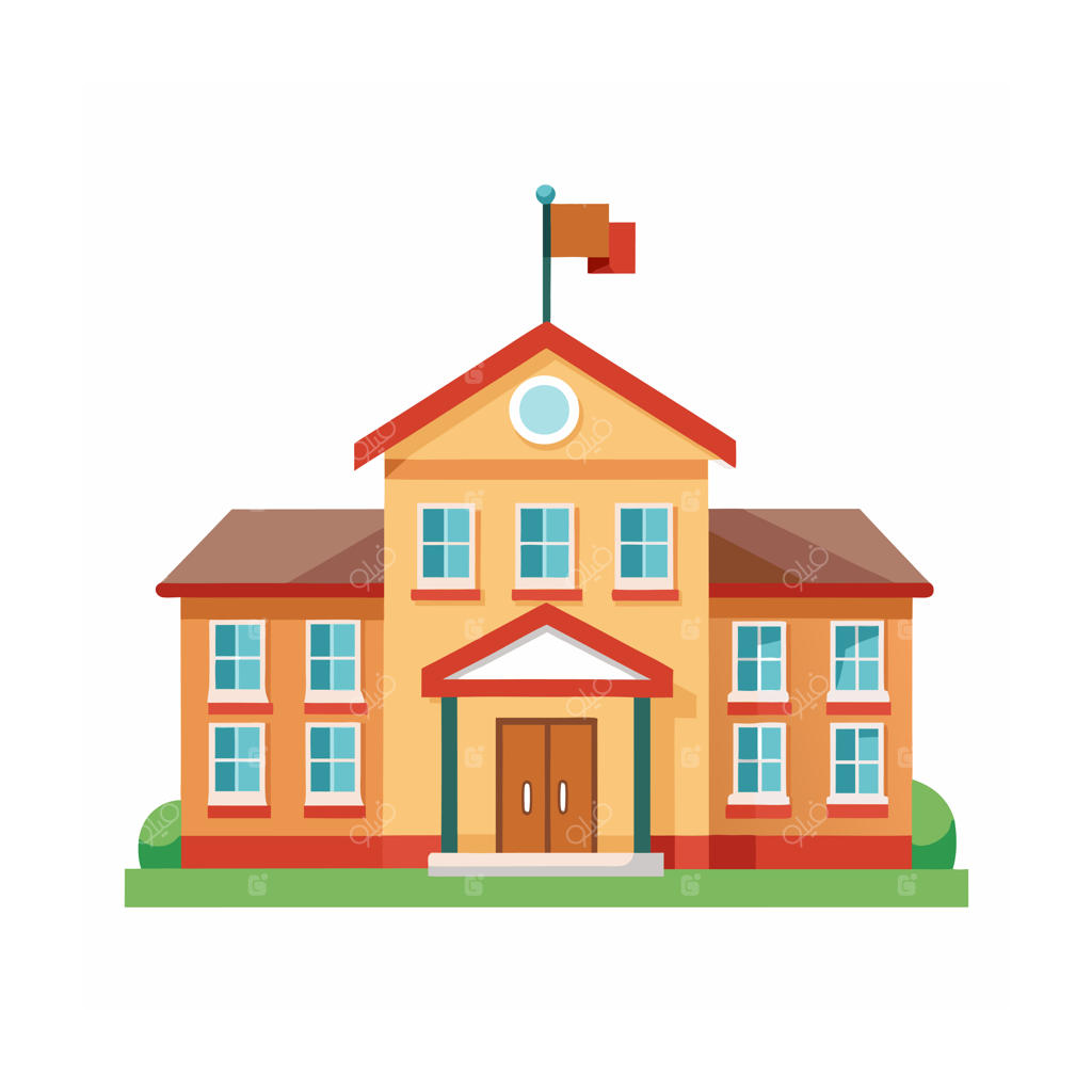 تصویرسازی وکتور آیکون وسایل و ابزار آموزشی