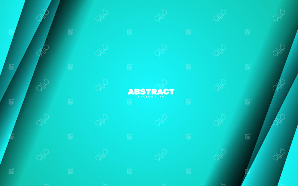 بنر انتزاعی با طرح برش کاغذی برای پس‌زمینه