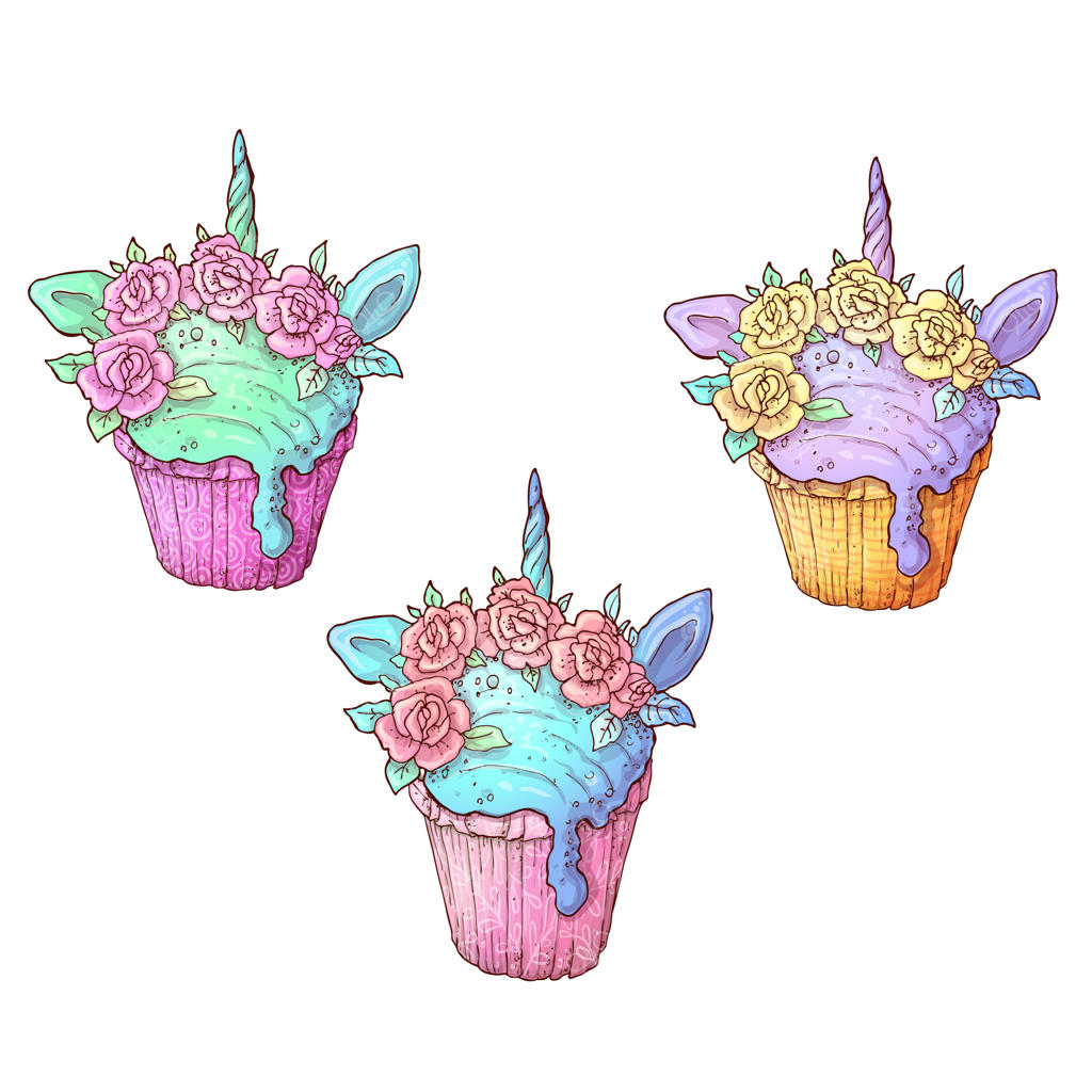 ست بستنی یونیکورن