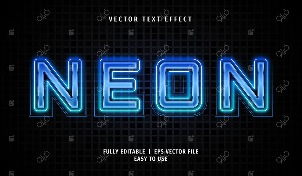 قالب فونت قابل ویرایش