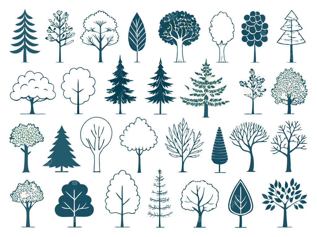 مجموعه‌ای از درختان و درختانی از این مجموعه