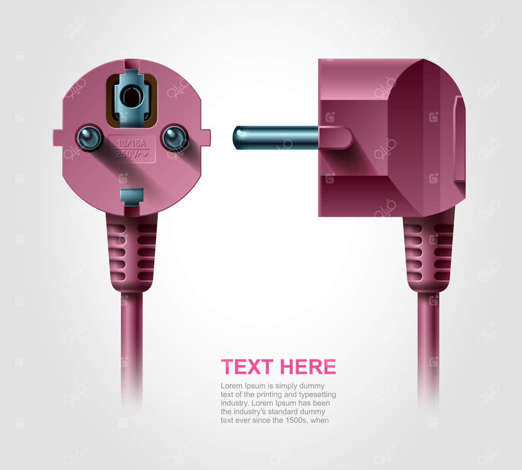 دو شاخه برق، شیء واقعی