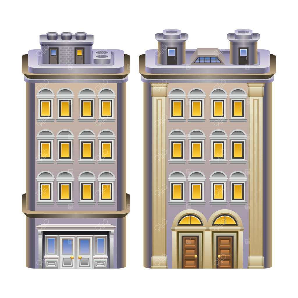 تصویرسازی دقیق ساختمان‌ها.