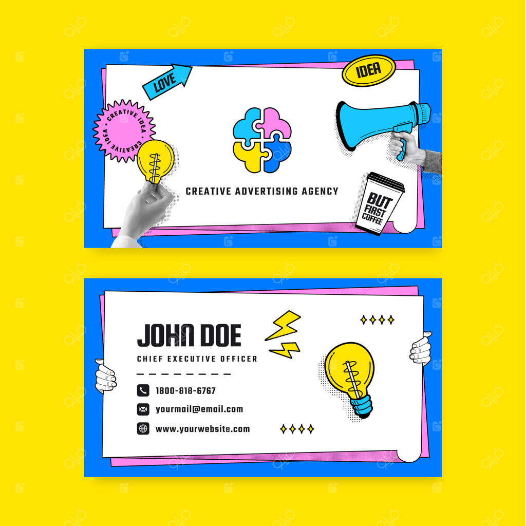 طراحی قالب برای آژانس تبلیغاتی