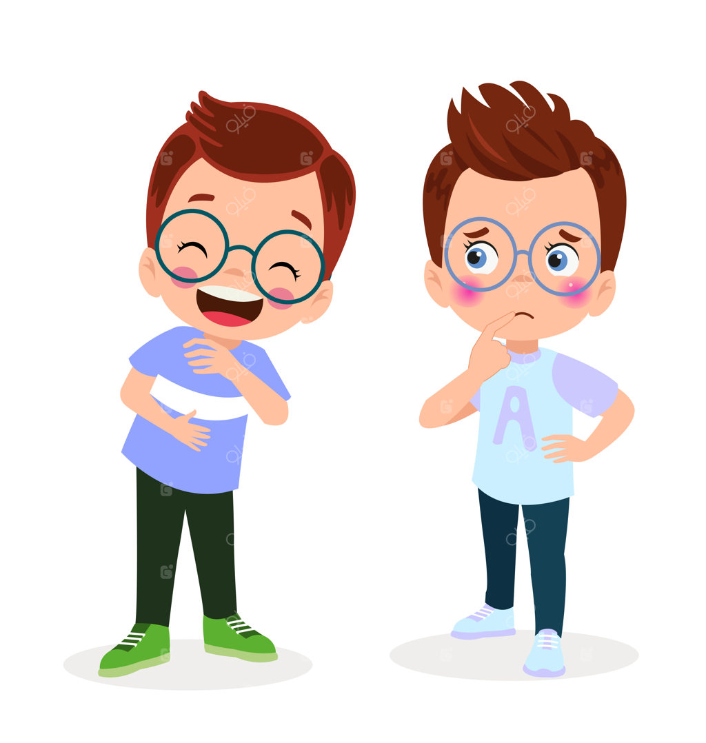 دو پسر عینکی و حرف A