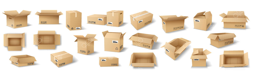 انواع مختلف جعبه‌های حمل و نقل برای راهکارهای بسته‌بندی پرو وکتور