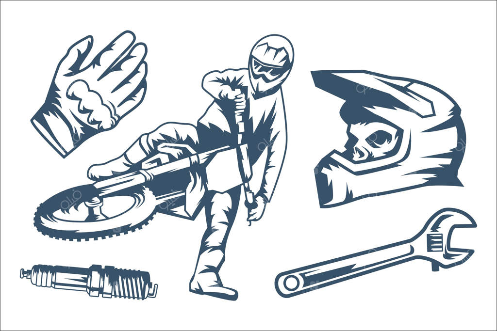 مجموعه عناصر موتوکراس کلاسیک