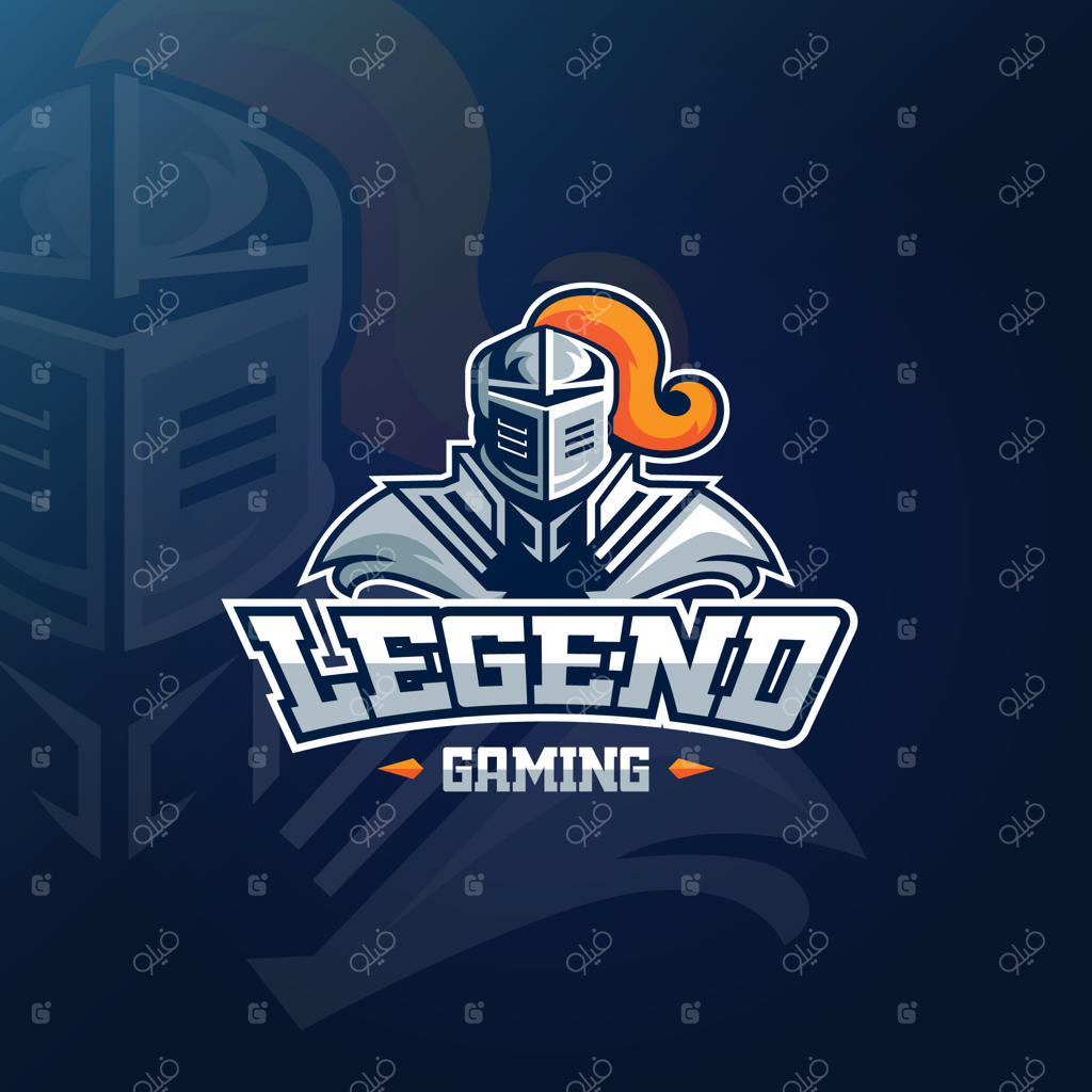 لوگوی نمادین برای مفهوم گیمینگ