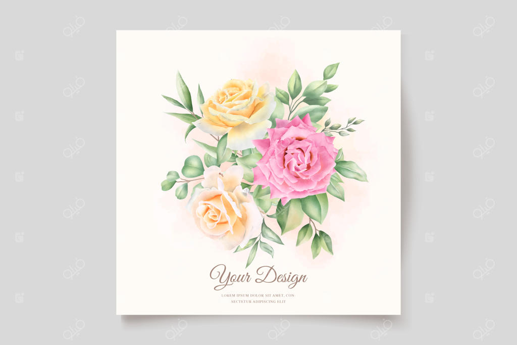 طراحی پس‌زمینه و قاب با حاشیه‌های دست‌ساز