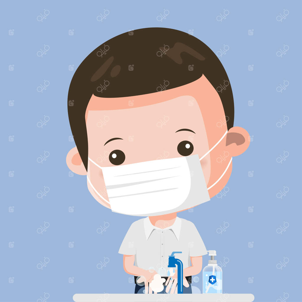 دانش‌آموز تایلندی همیشه دستانش را می‌شوید؛ ایمنی مدارس در بانکوک، سیام، تایلند